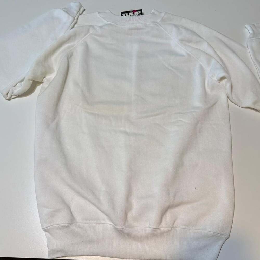 Vintage Deadstock Hanes Her Way Tulip Fabric Paint Blank Crewneck Sweatshirt